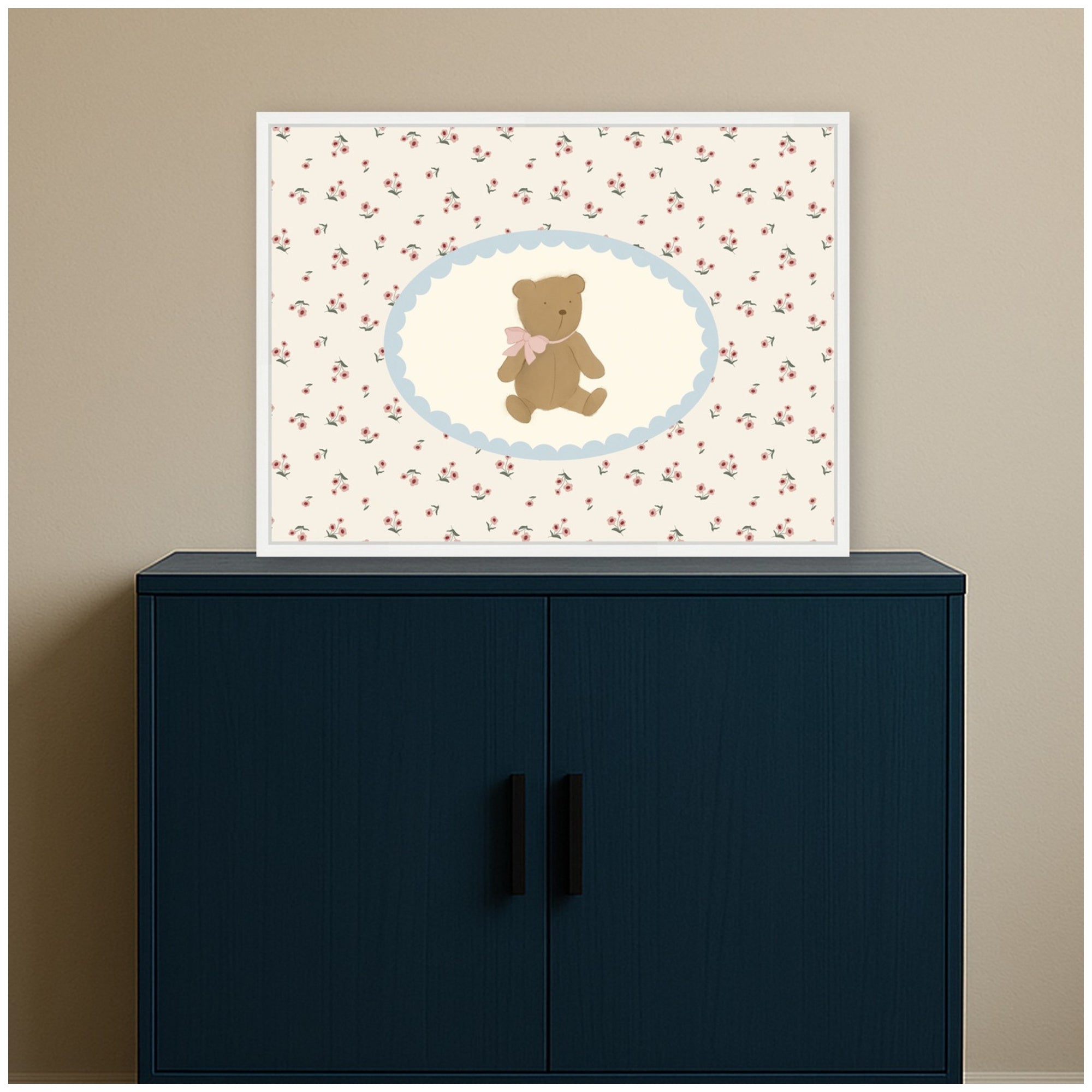 Framed Canvas 24x18 Sylvie White 6