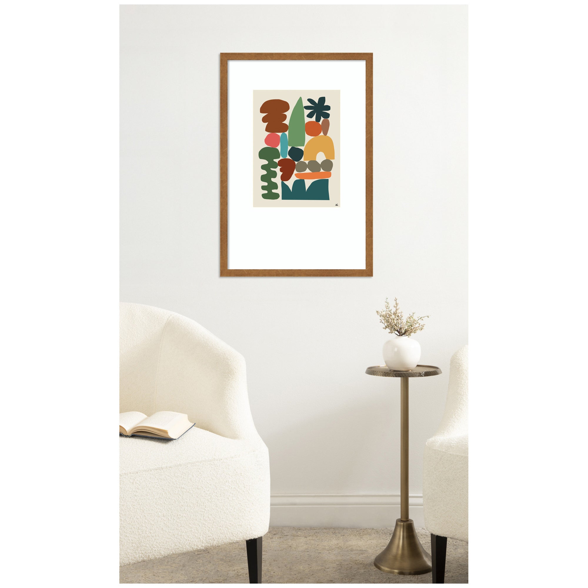 Night Chords 1 by Kelly Knaga Framed Wall Art Print