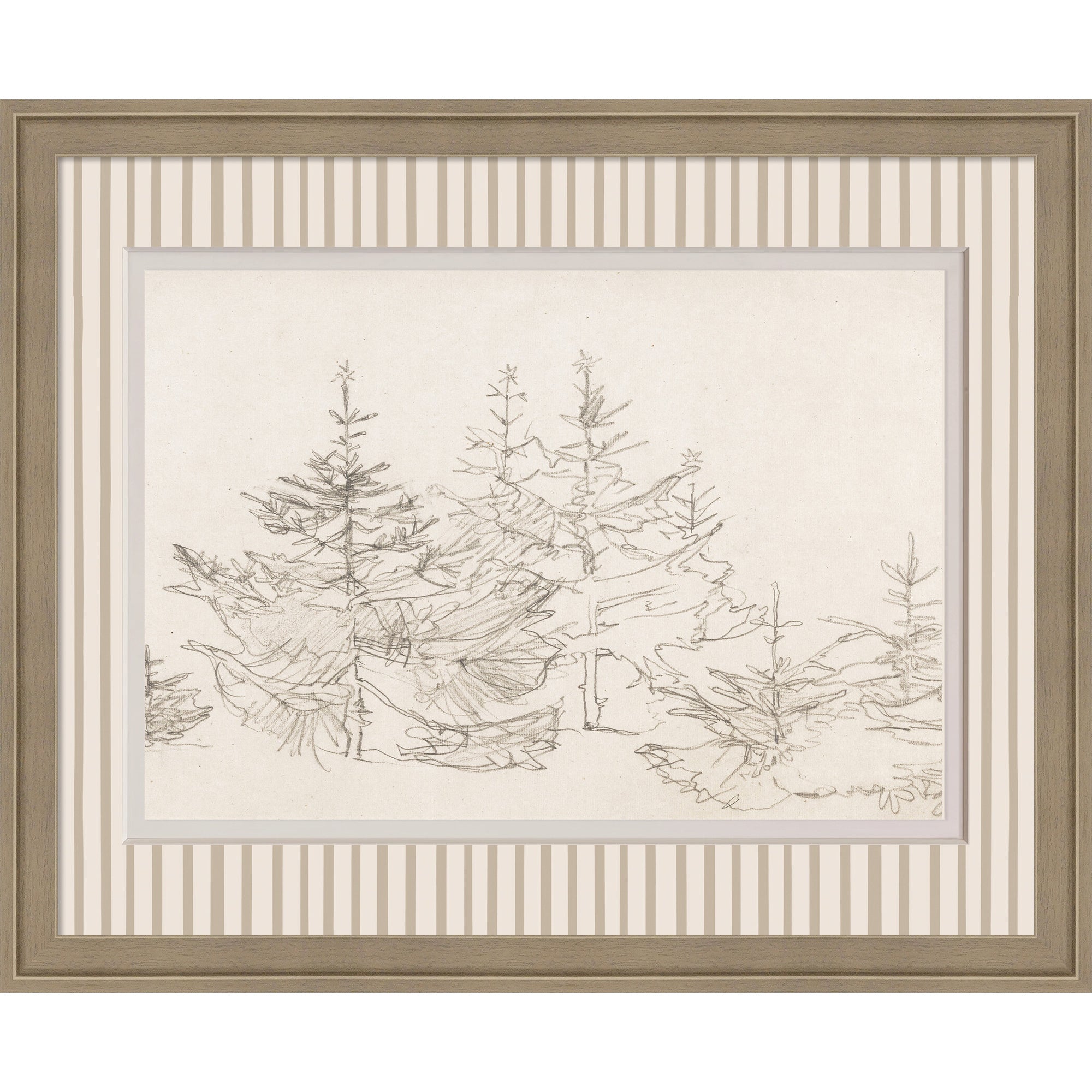 Framed Art Florence Light Brown 22x18 1