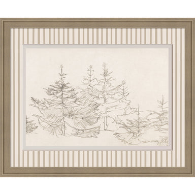 Framed Art Florence Light Brown 22x18 1