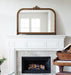 Arch Mirror 40x30 Gold 8