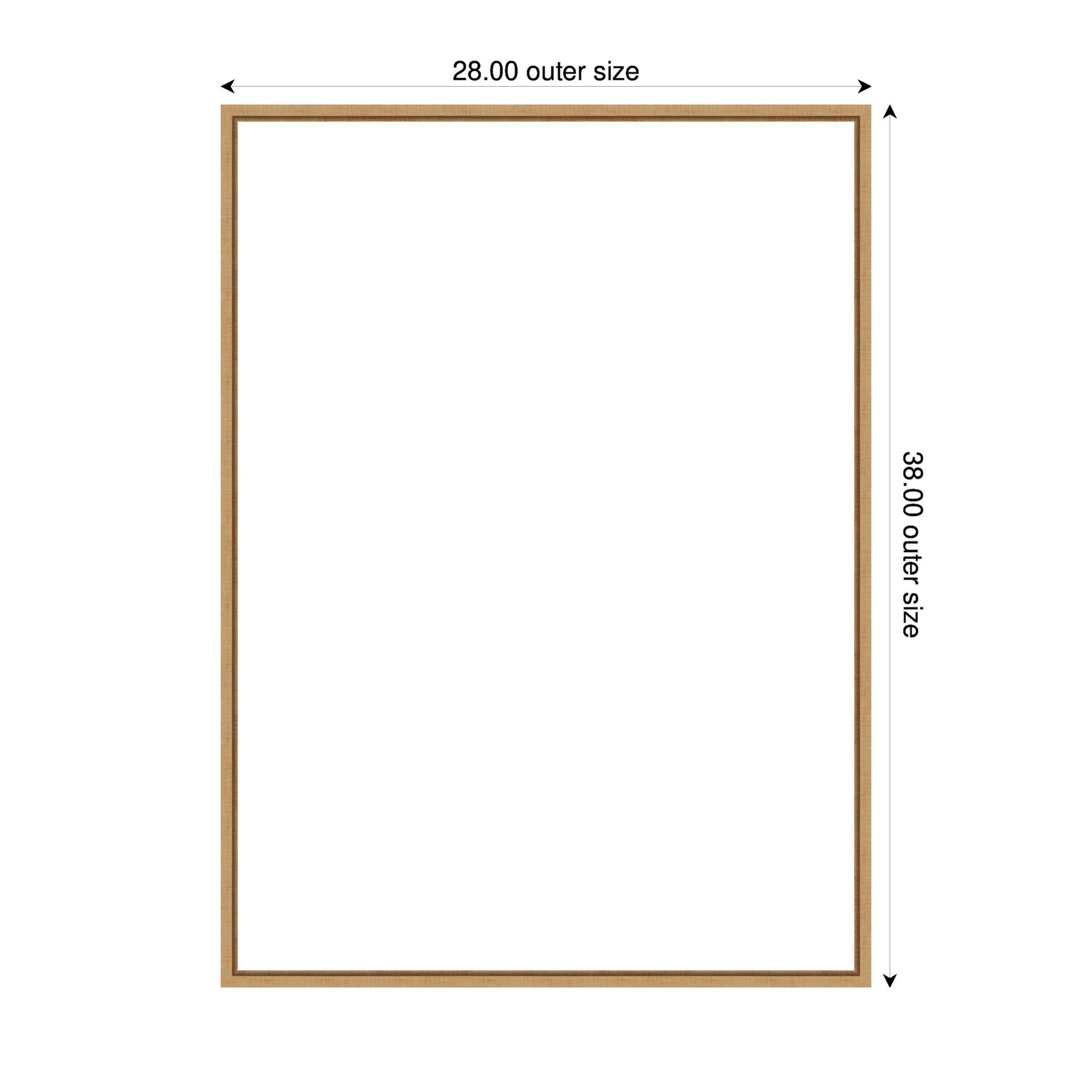 Art Set 2 Piece Set 28x38 Sylvie Natural 2