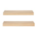 Floating Shelf 2 Piece 24 Inch Natural 3