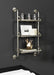 Accent Shelf Silver 18x6x30 8