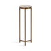 Drink Table Green Gold 9x9x23 5