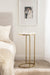 C Table White Gold 14x9x28 7