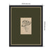 Framed Art 18x22 Green Matted to 9x6 Belmont Black 2