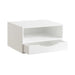 Floating Side Table White 12.5x10x7 6