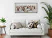 Framed Canvas Sylvie Graywash 18x40 6
