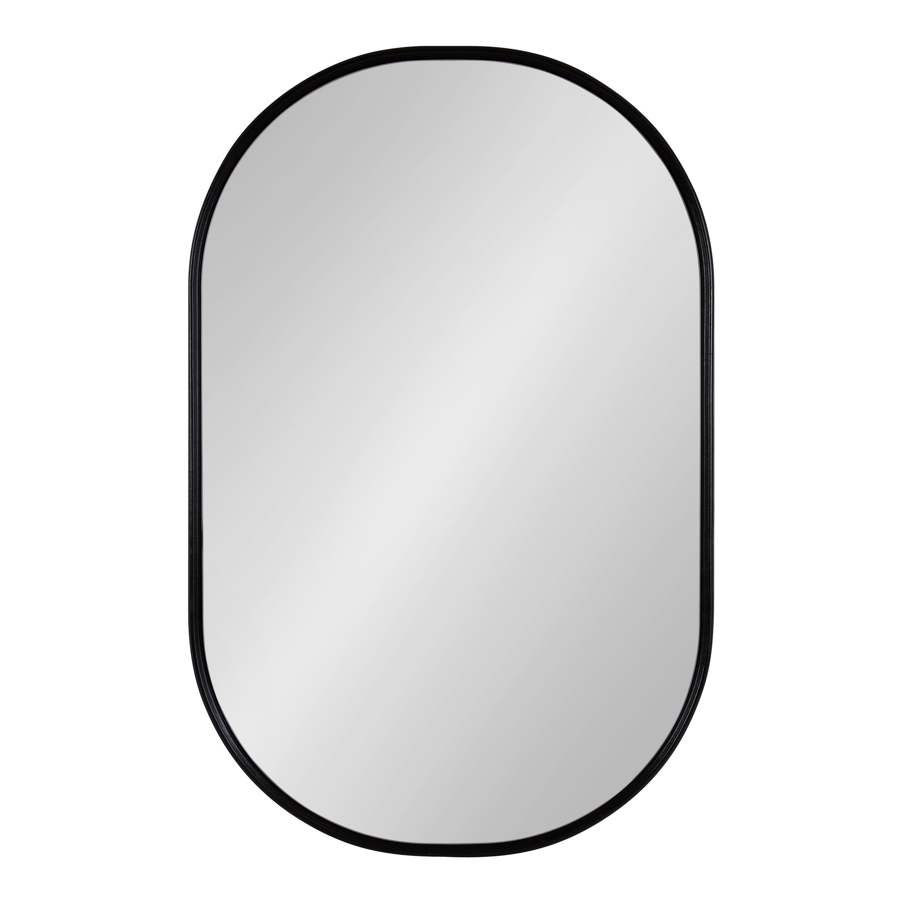Capsule Mirror Black 22x34 5