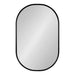 Capsule Mirror Black 22x34 5