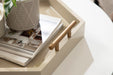 Single Tray Brown Gold 18x18 8