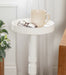 Drink Table White 10x10x22 7