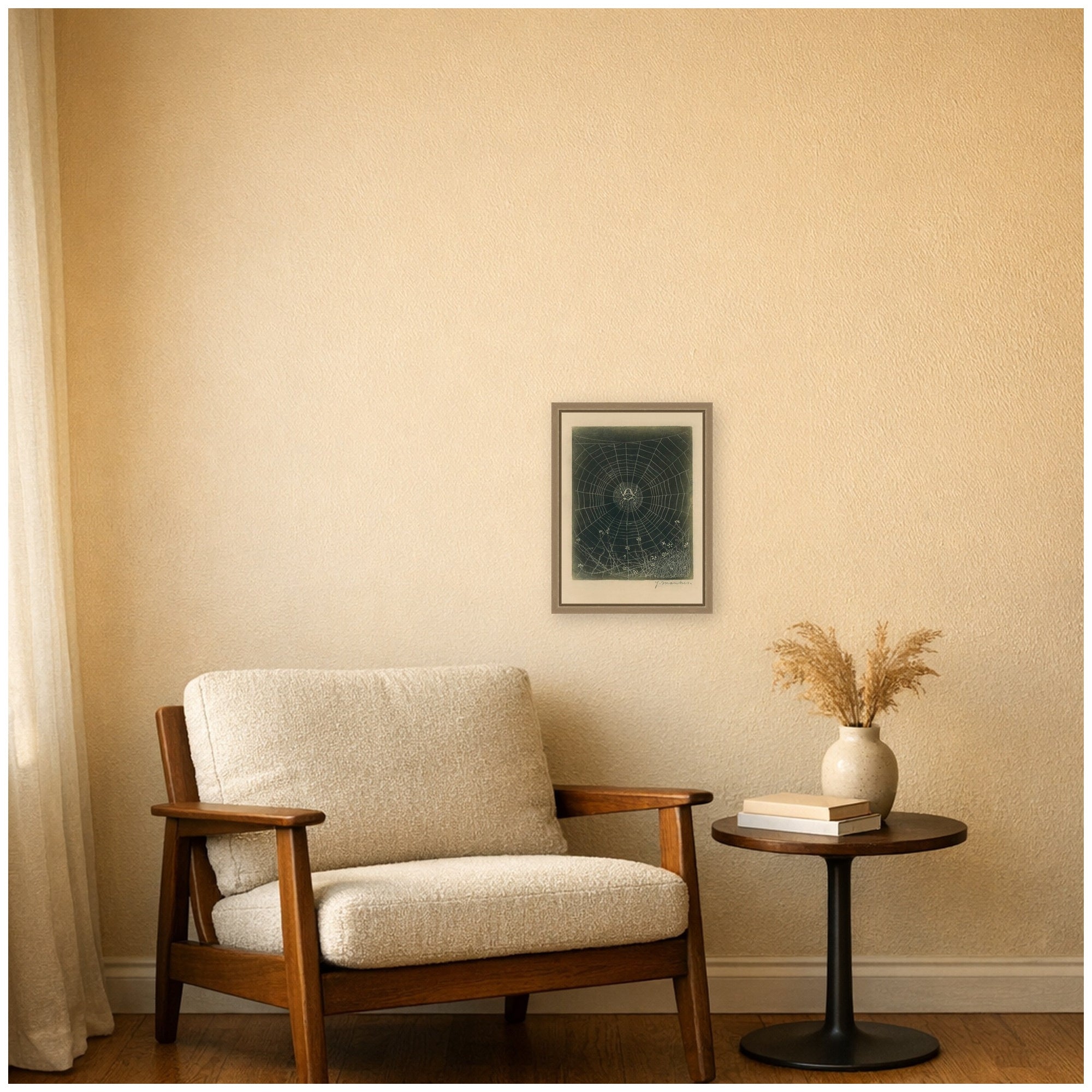 Framed Canvas 10x13 Sylvie Dark Gold 6