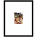Wall Frame Svelte Noir Black 16x20 matted to 5x7 1