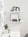 Floating Shelf 2 Piece - 24" White 6