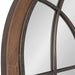 Windowpane Mirror Brown 22x28 6