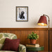 Mounted Canvas Castellan Black 13x16 6