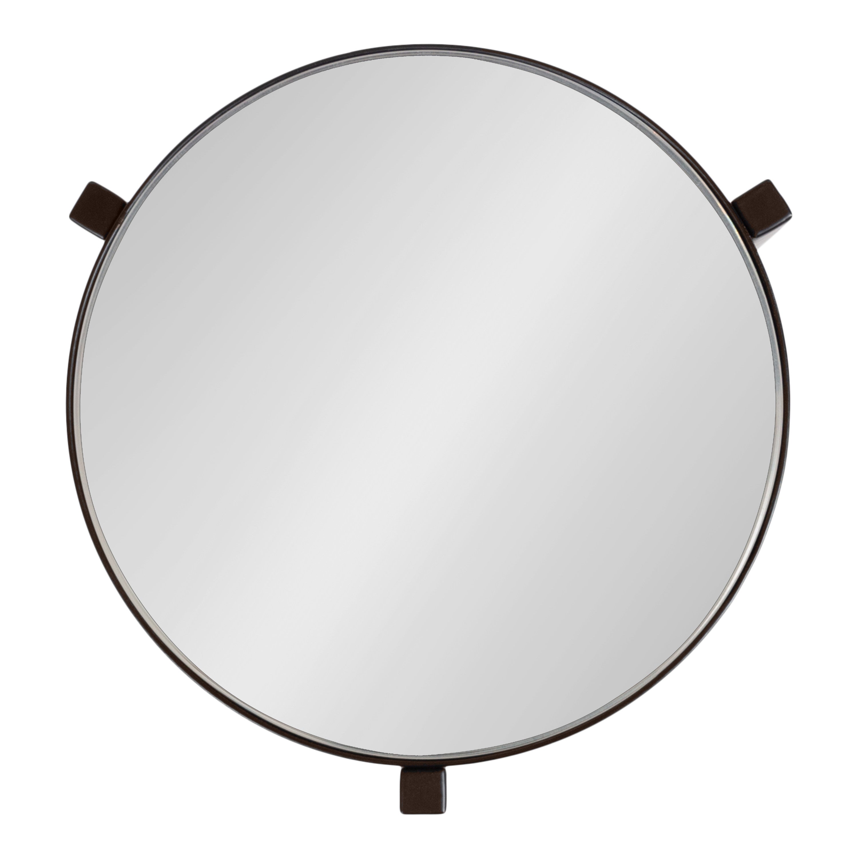 Drink Table Mirror Bronze 9x9x23 4