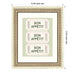 Framed Art 10x12 Castellan Distressed White 6