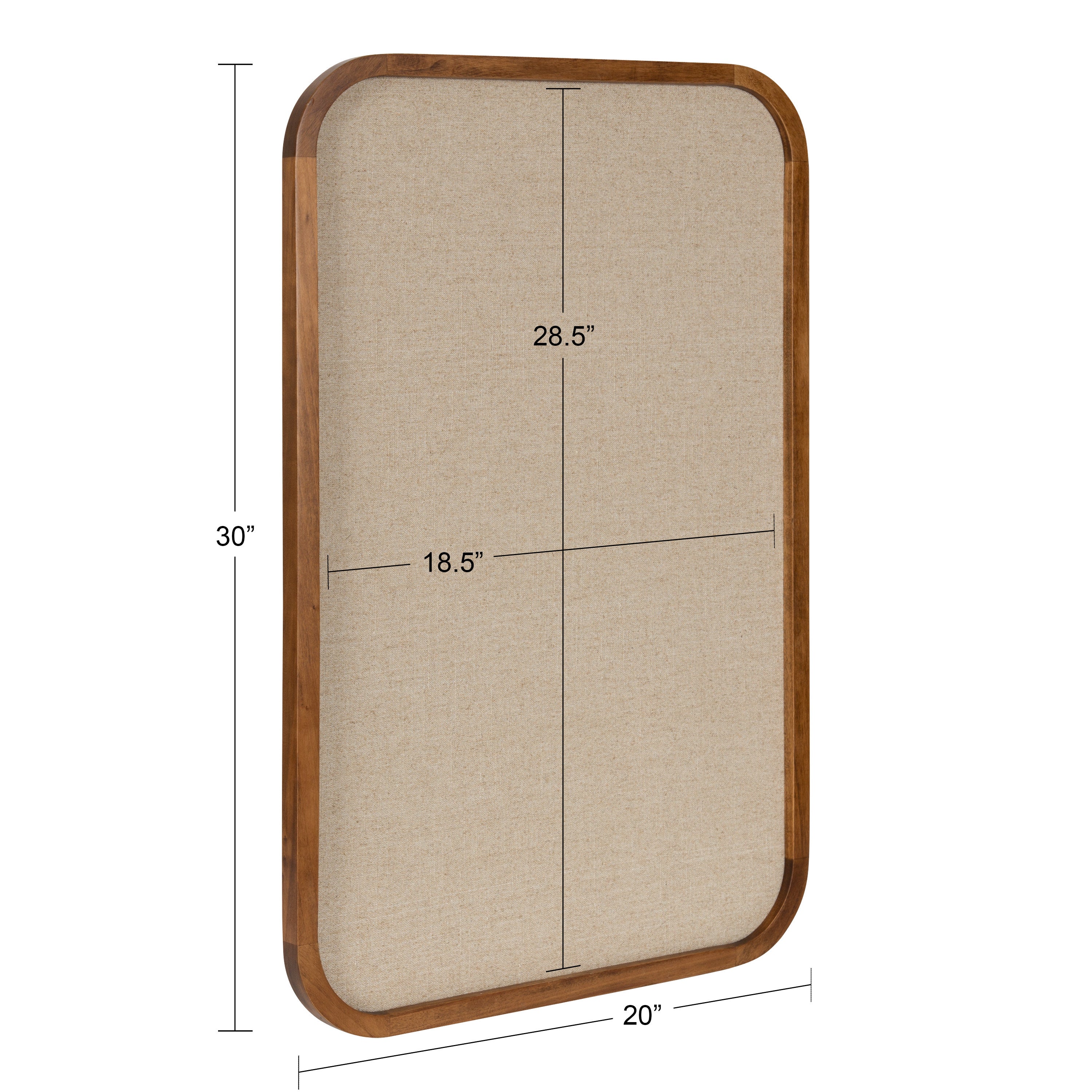 Pinboard Rustic Brown 20x30 5