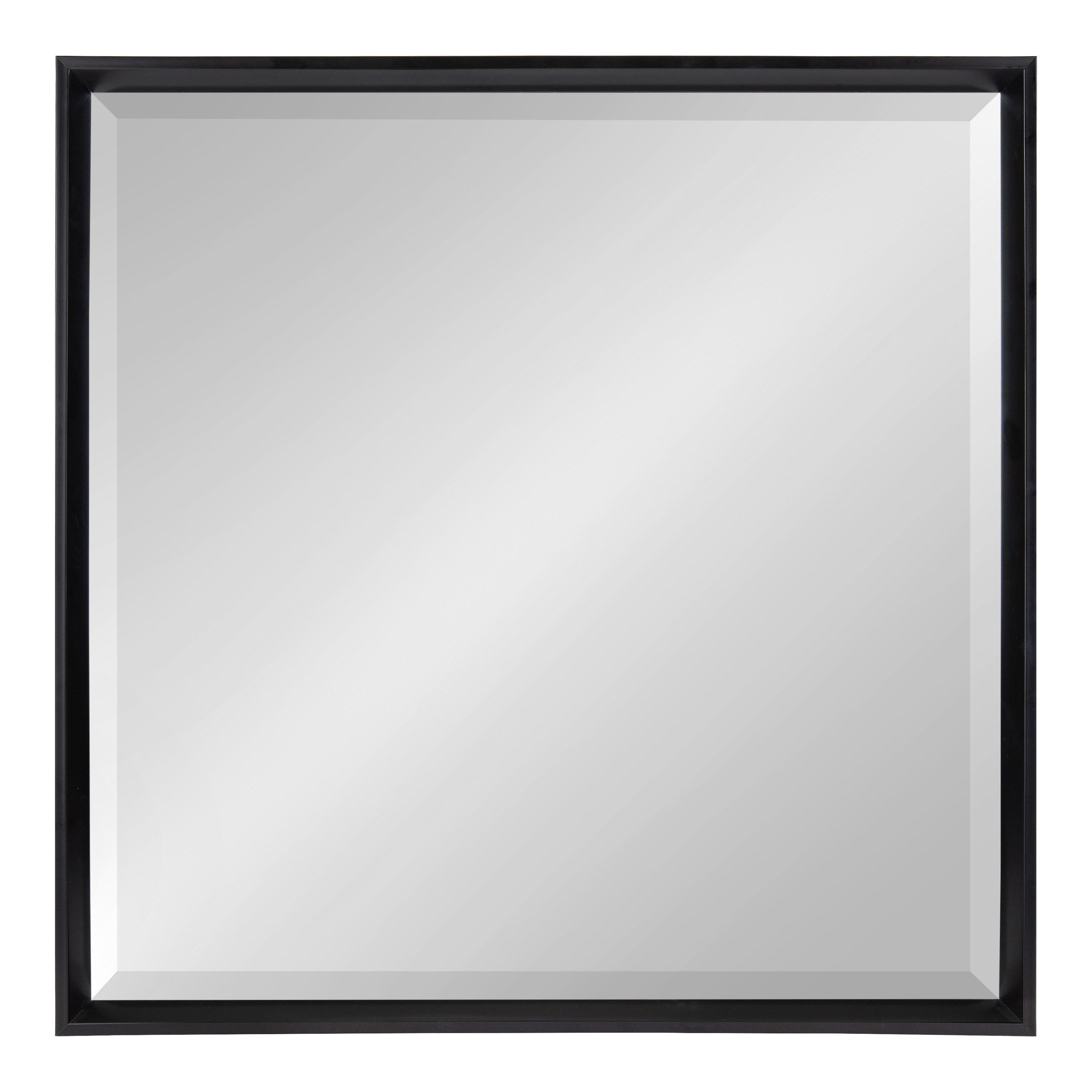 Decorative Wall Mirror Black 29.5x29.5 2