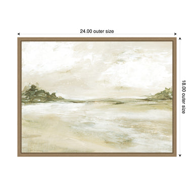 Framed Canvas 24x18 Sylvie Dark Gold 2