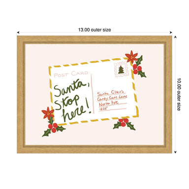 Framed Canvas Sylvie Bright Gold 13x10 2