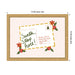 Framed Canvas Sylvie Bright Gold 13x10 2