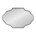 Scallop Mirror Silver 23x37 6