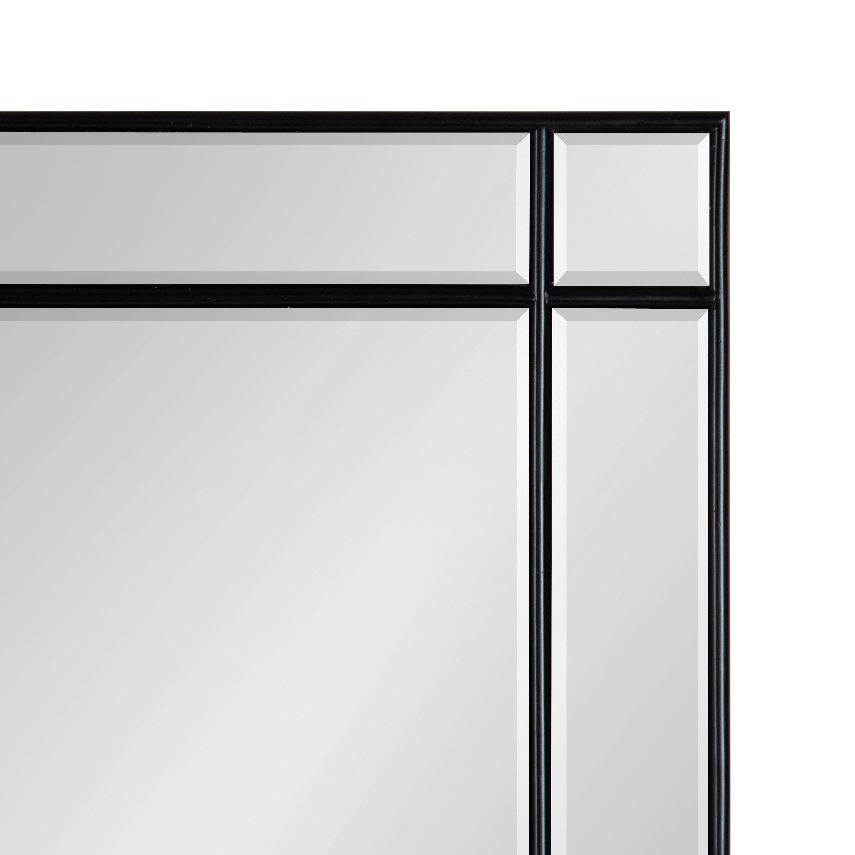 Rectangle Mirror Black 24x36 3