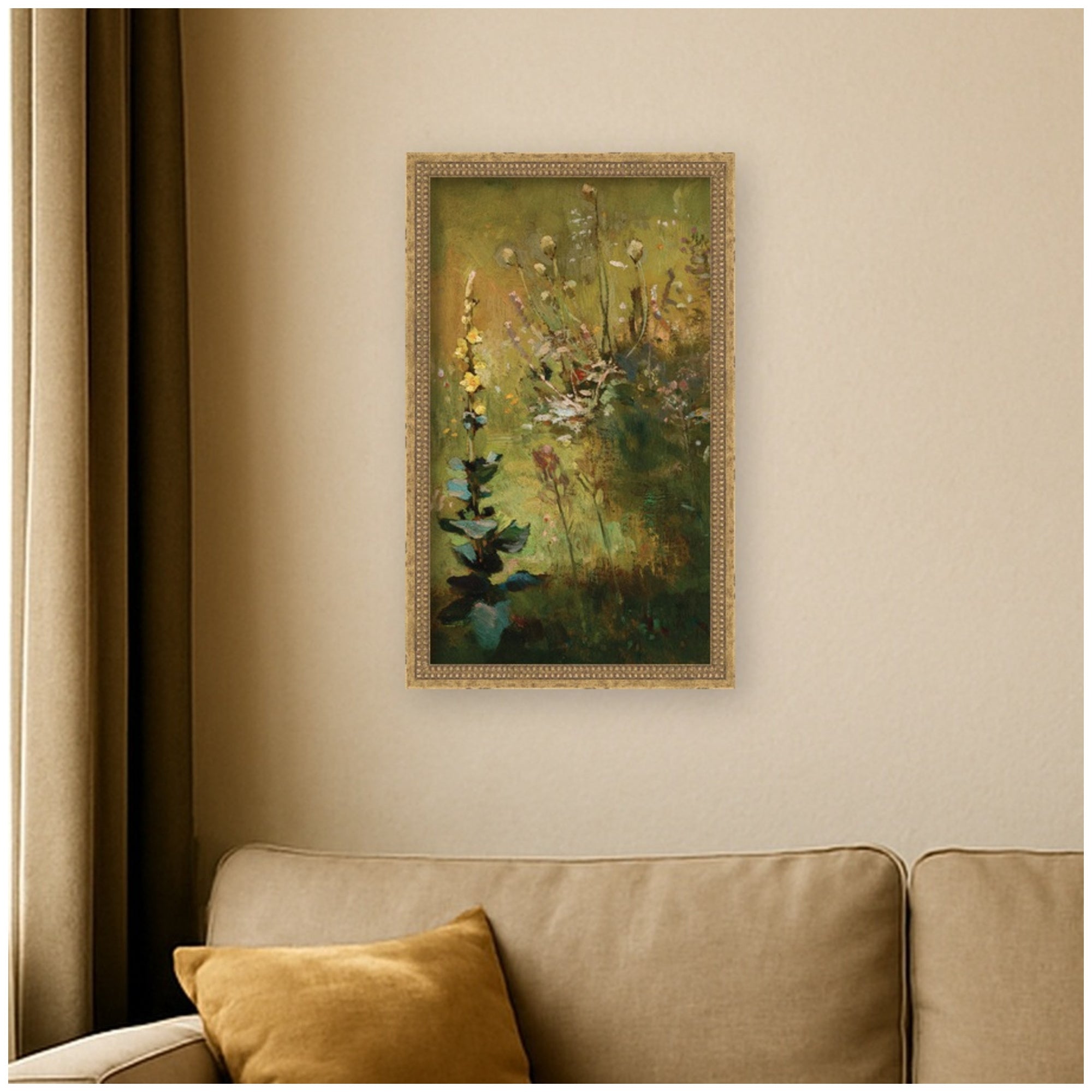 Mounted Canvas 16x26 Castellan Gold 7