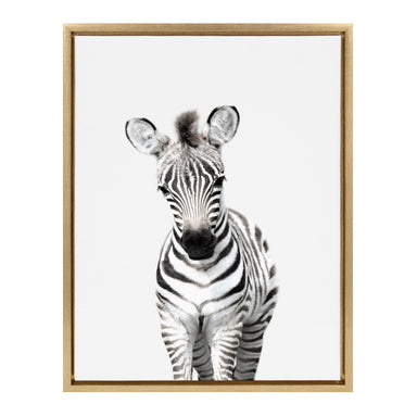 Framed Canvas Sylvie Dark Gold 18x24 1