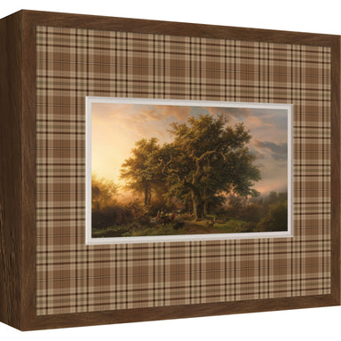 Framed Art 21 x 17 Carlisle Brown Narrow 1