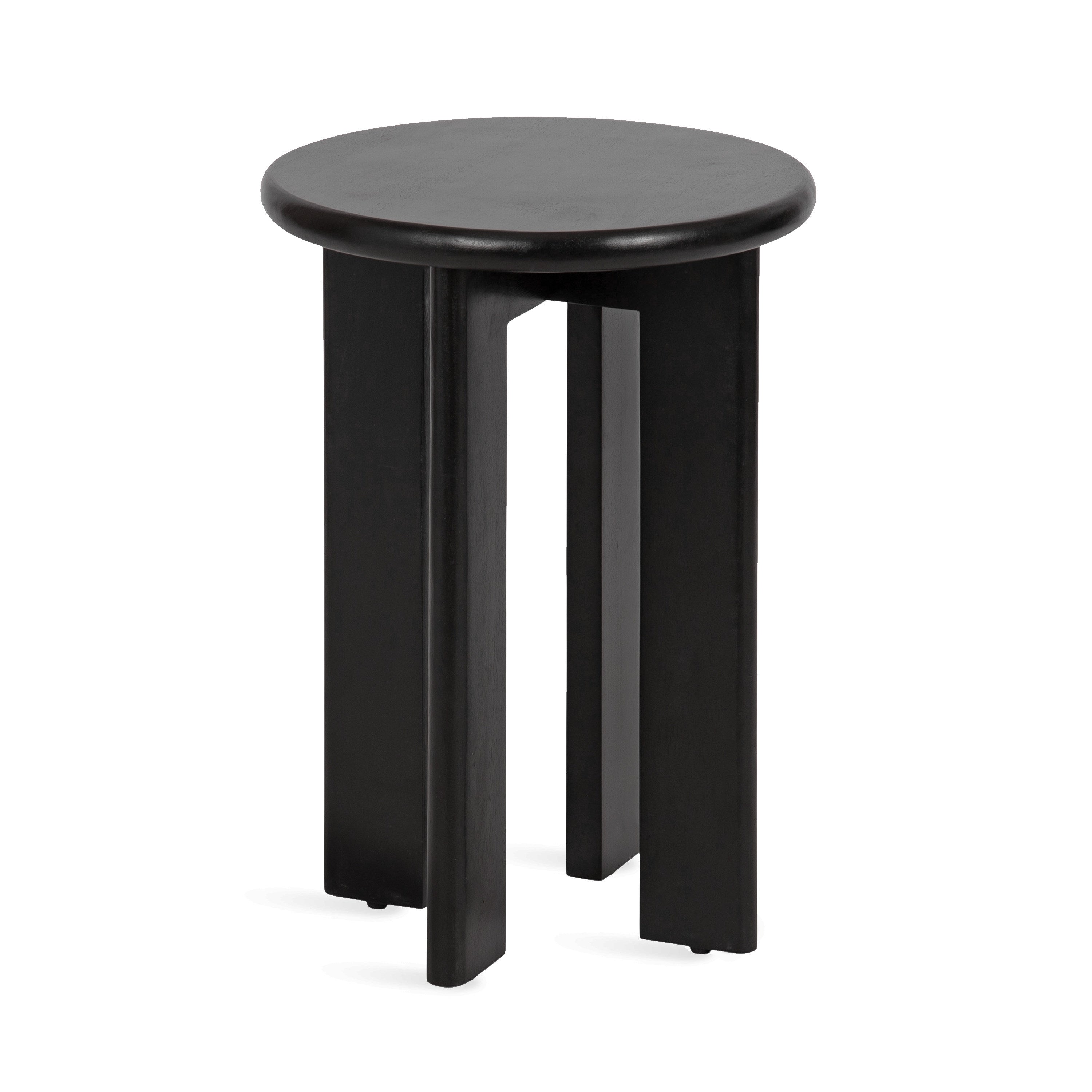 Side Table Black 14x14x20 1