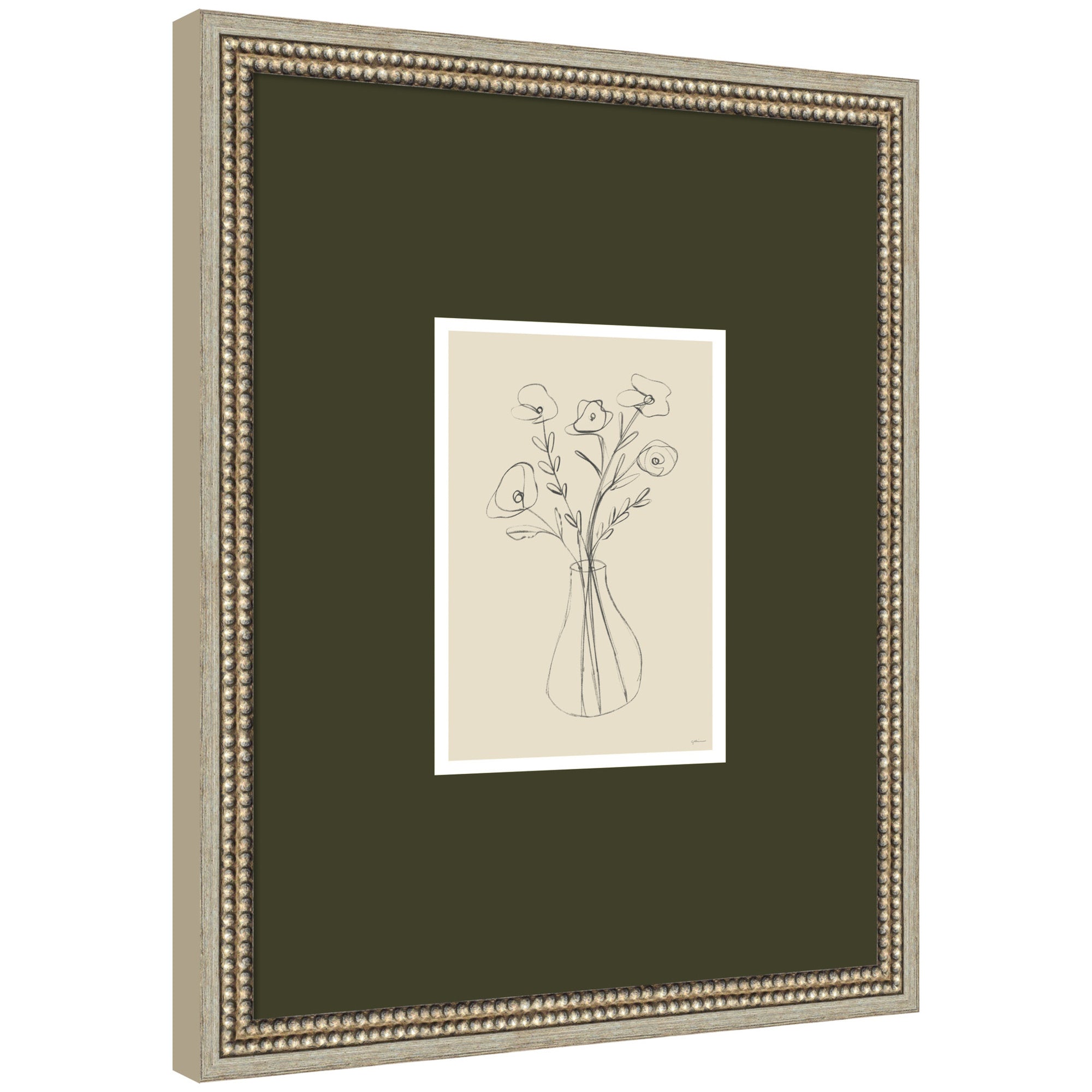 Framed Art 18x22 Castellan Silver 7