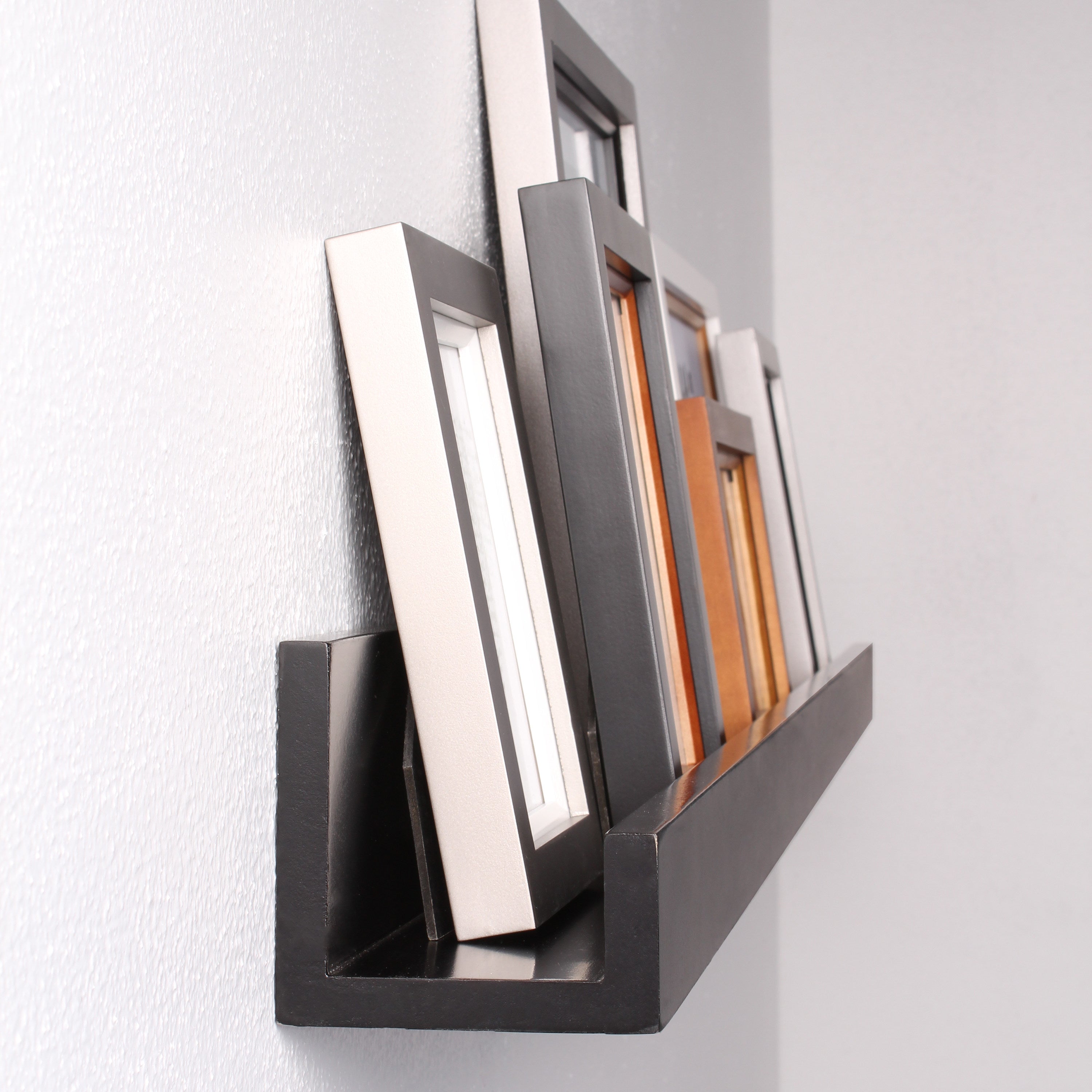 Levie Wooden Picture Ledge Wall Shelf