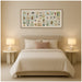Framed Canvas Sylvie Dark Gold 40x18 6