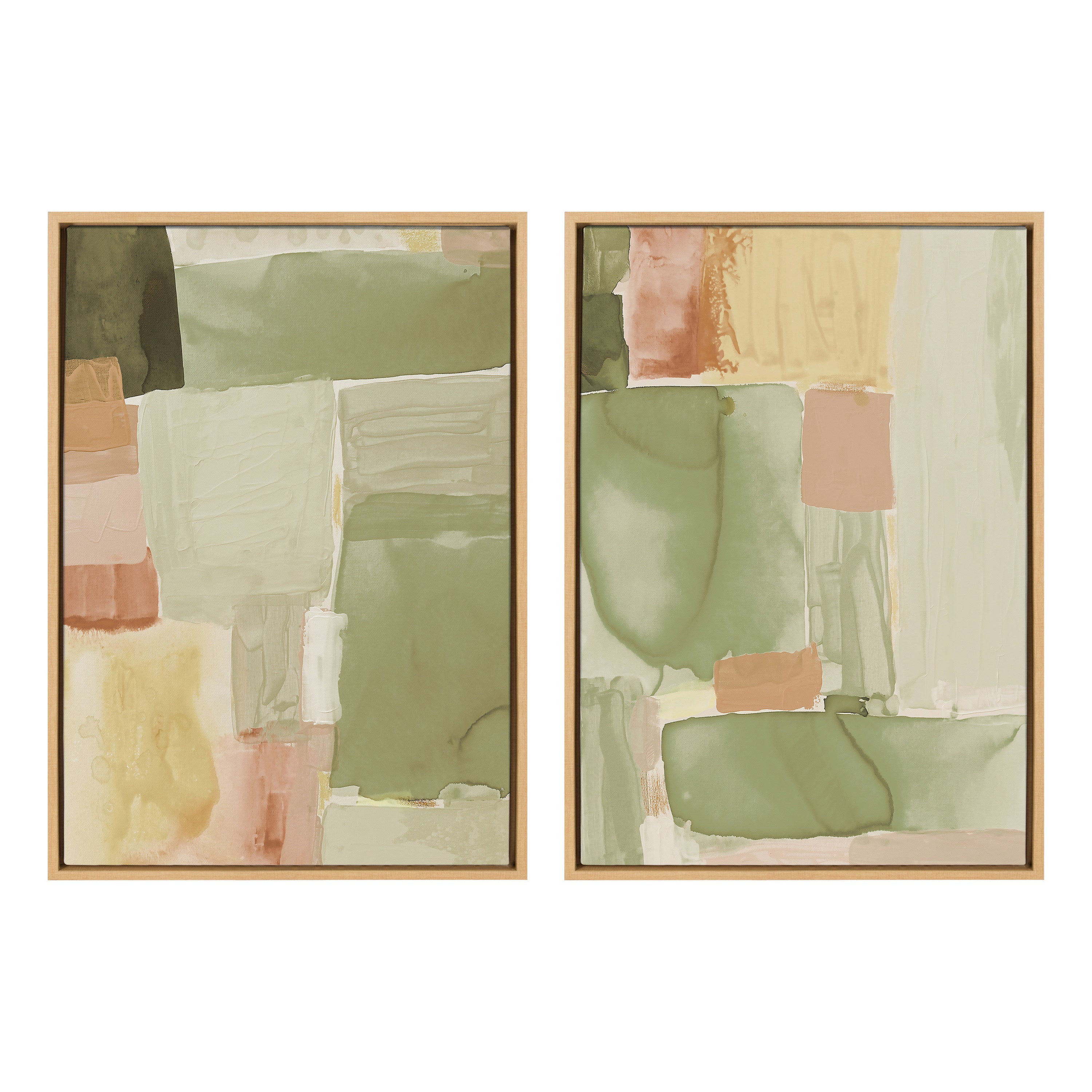 Art Set 2 Piece Set 23x33 Sylvie Natural 2