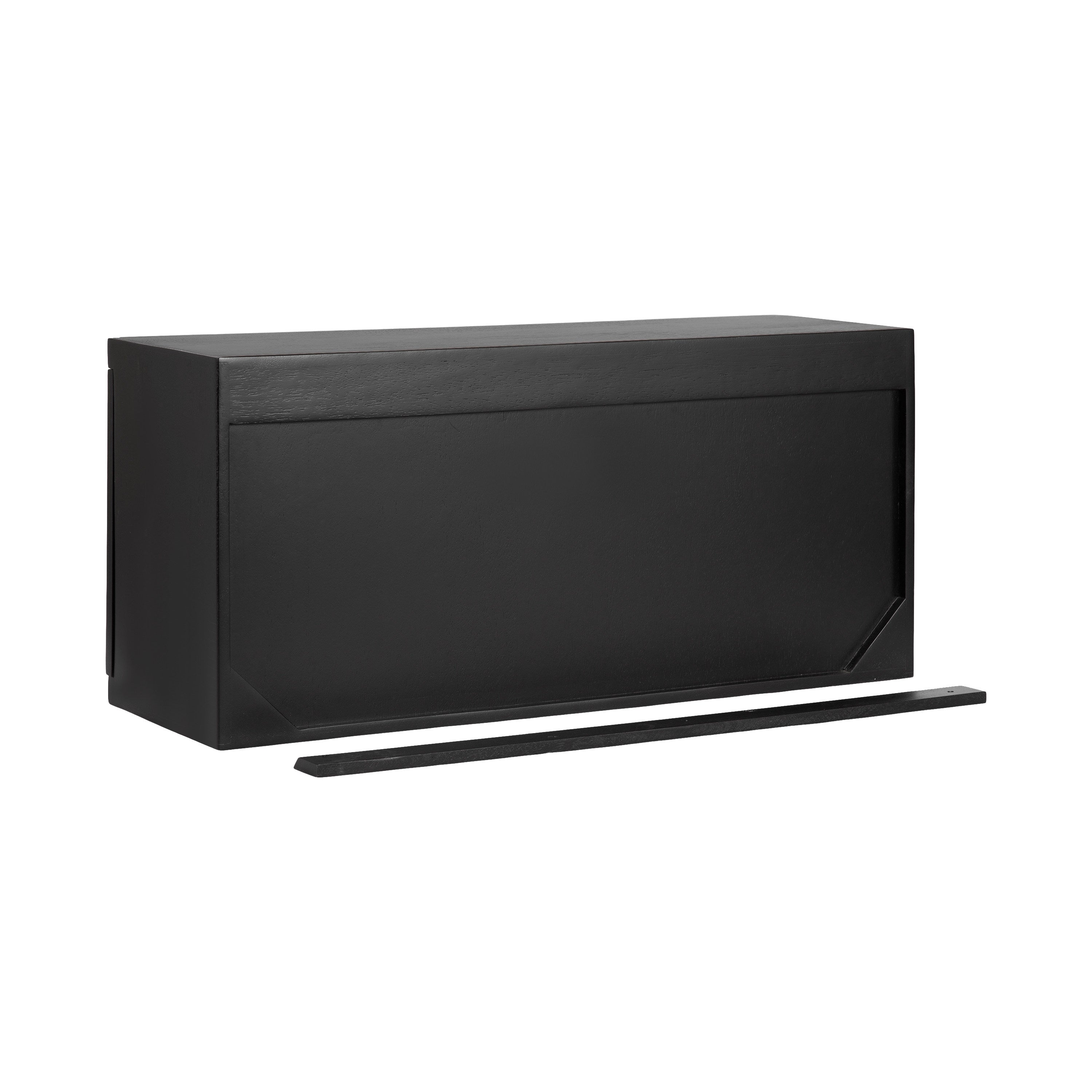 Cabinet Black 30x10x14 4