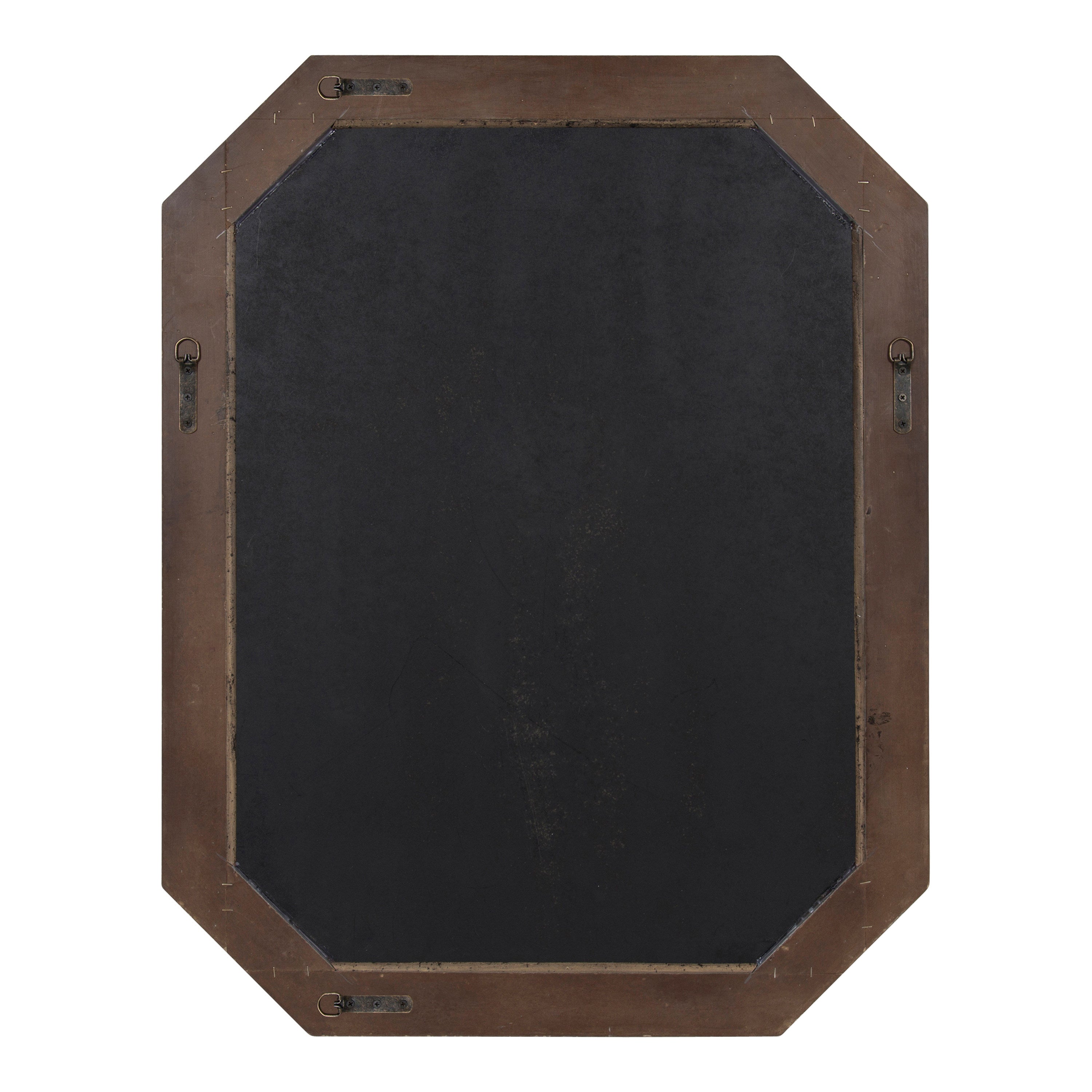 Octagon Mirror Blue Brown 28x36 4