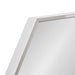 Hexagon Mirror Silver 22x31 3