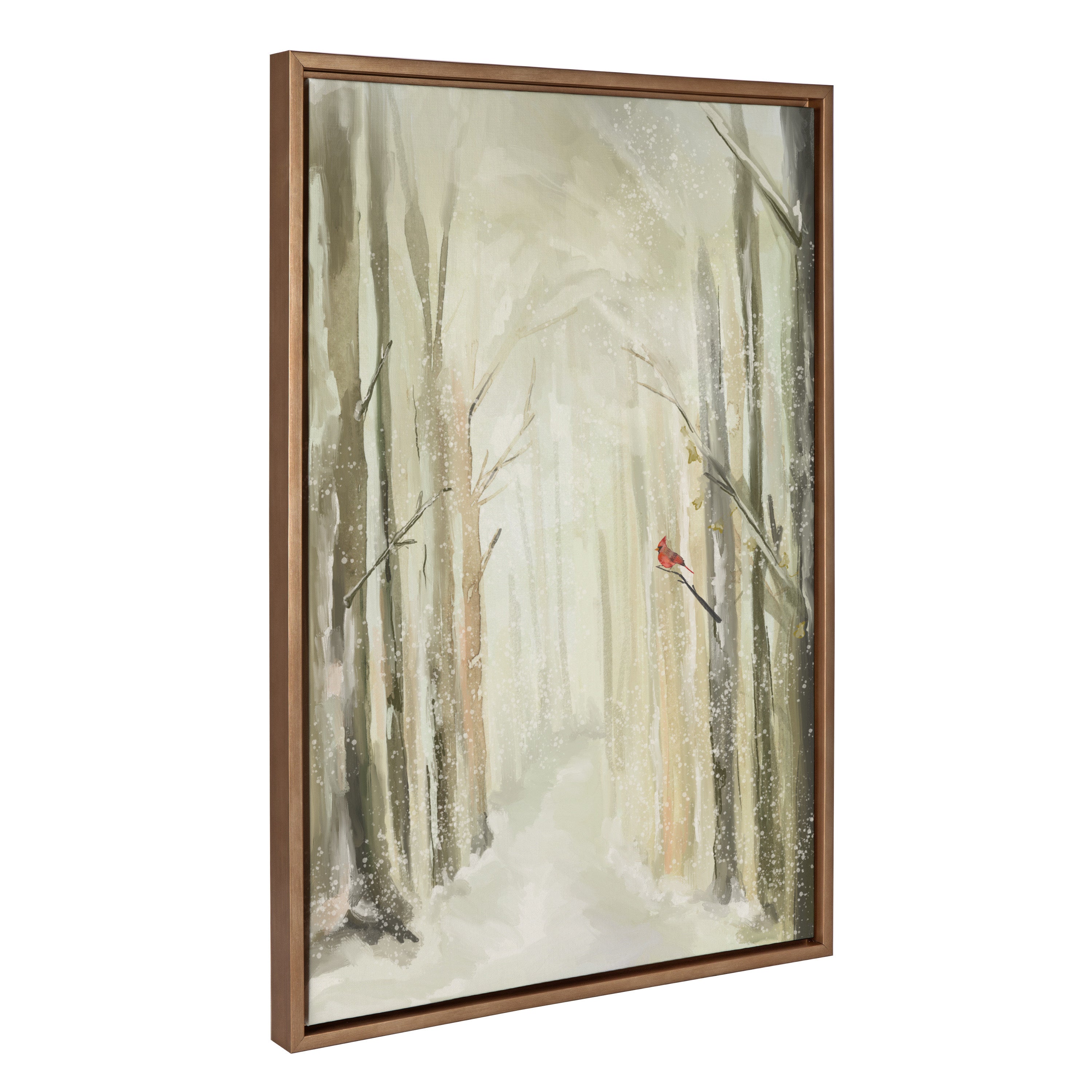Framed Canvas 23x33 Sylvie Dark Gold 1