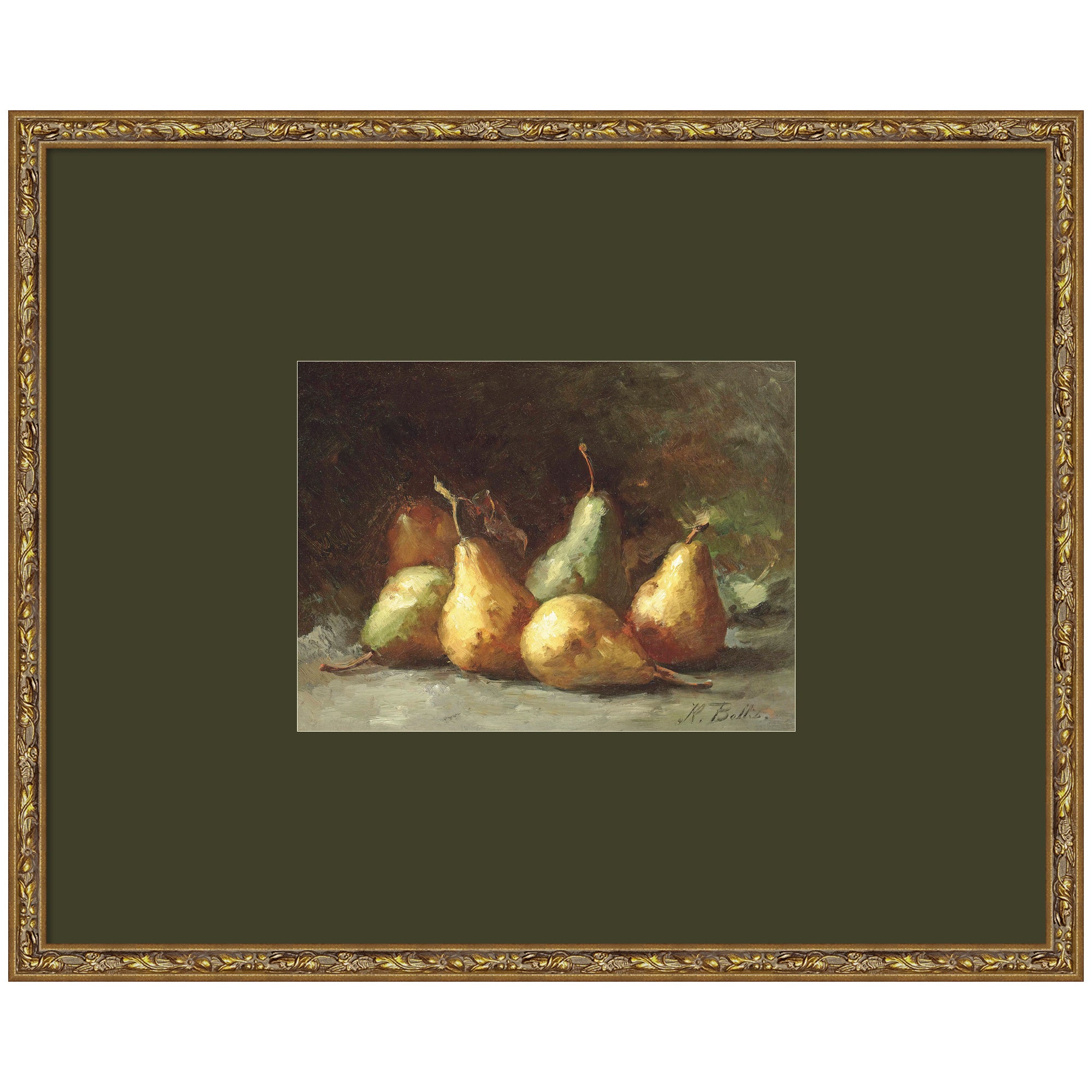 Framed Art 21x17 Belvedere Bronze 1