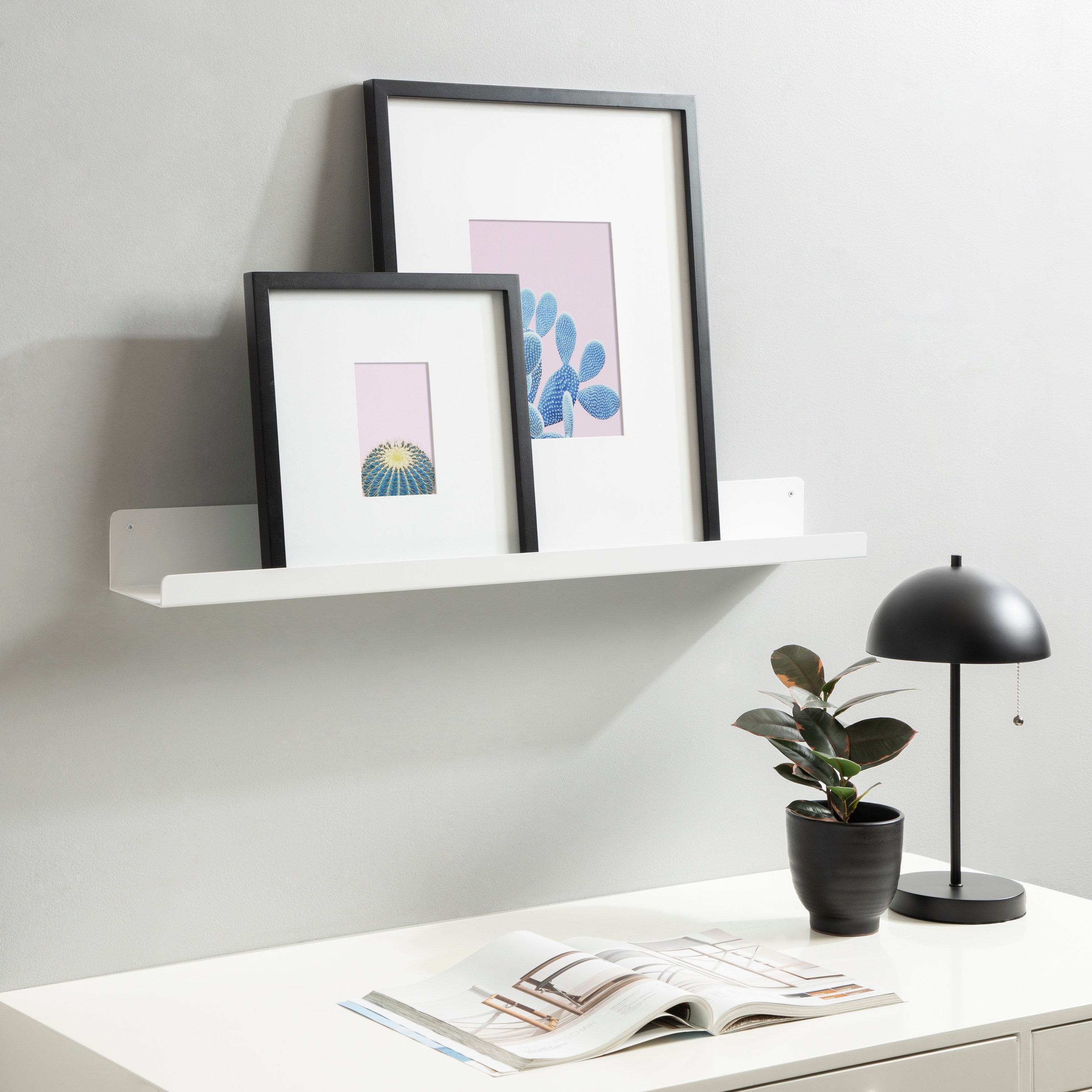 Floating Shelf 36" White 6