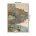 Framed Canvas 28x38 Sylvie Dark Gold 2