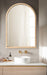 Arch Mirror Natural Beige 24x36 7