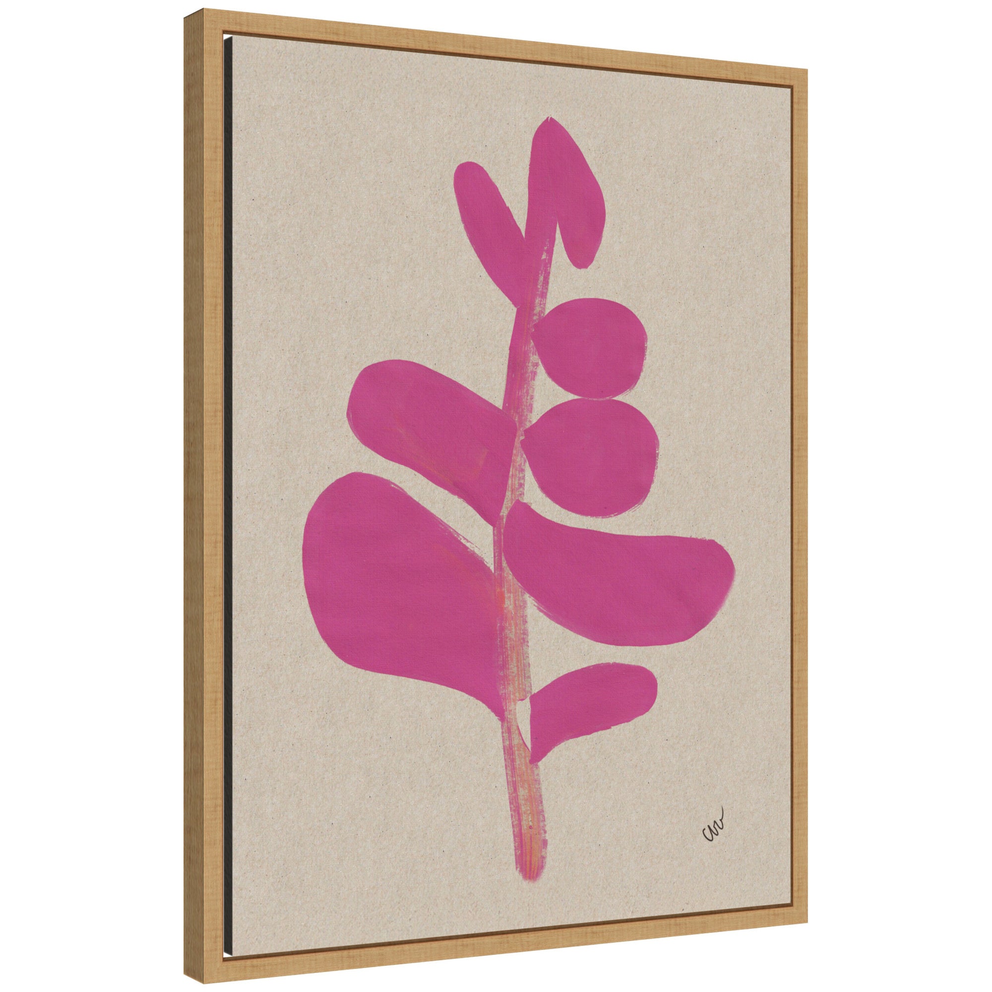 Framed Canvas 18x24 Sylvie Natural 1