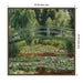 Framed Canvas 30x30 Sylvie Walnut 2