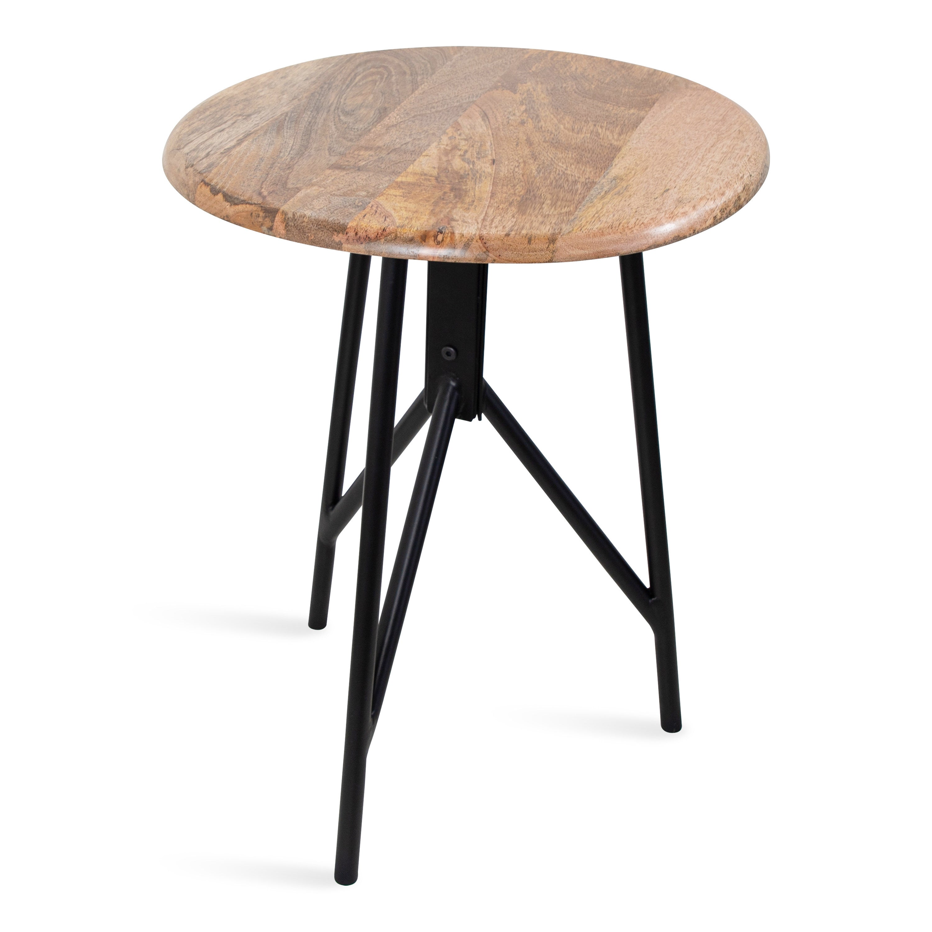 Pallson Round Wood Side Table